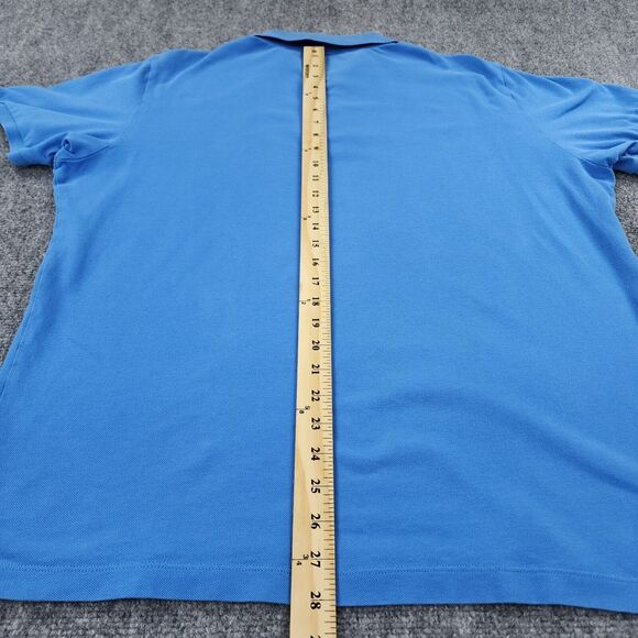 Peter Millar Shirt Mens XL Blue Polo Short Sleeve Performance Stretch Casual - Picture 6 of 13